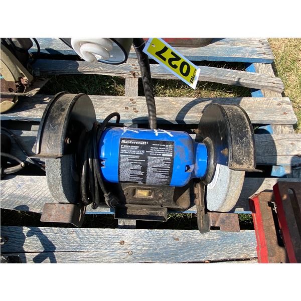 KA Bench Grinder, working