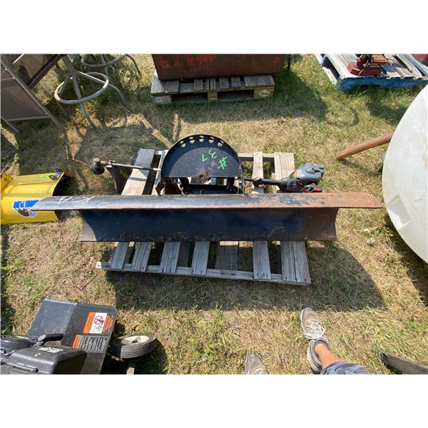 KA Weed eater & Snow Blade approx 5 ft
