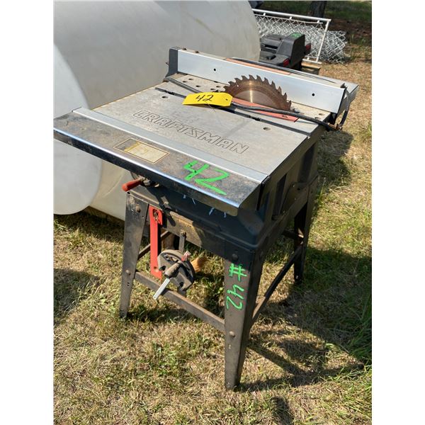 KA Craftsman Tablesaw