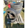 Image 1 : TT 6 Used Tires (4) LT235/85R16 (2) 215/60R15