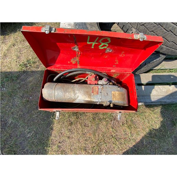 TT Small propane heater c/w Tool Box