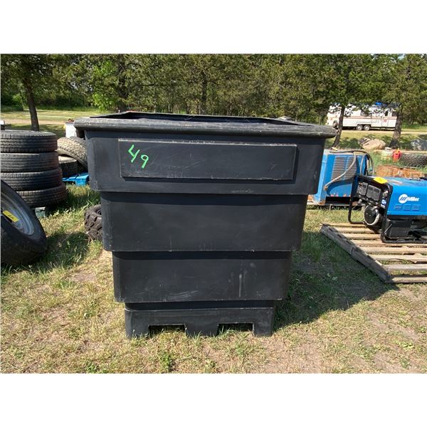 P-1 Black rectangular Water Tank