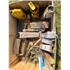 Image 7 : AP Container with a magnet for a Drill fill Auger, assortment of Welding Rods, level