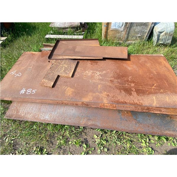 AP Pallet of assorted Steel Plates