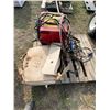 Image 2 : 134. JB Macleods Hi-Capacity Welder 180 CH Portable Arc Welder c/w cables &box of polyester black fa