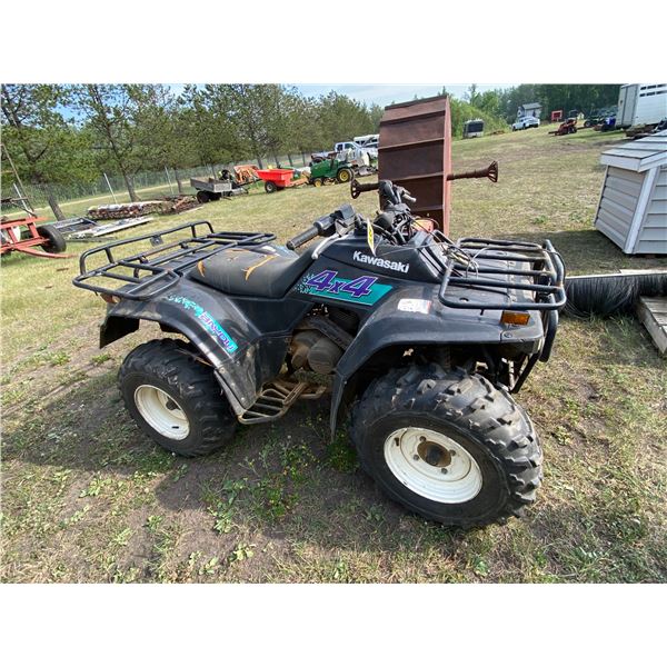 JB Kawasaki quad 4x4 (does not Run) Vin# JKALF8C13PB530499