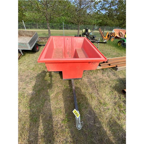 MK Plastic Trailer 46in. x 54in. c/w Tilt