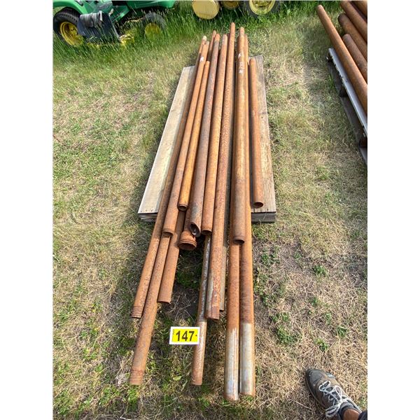 A-7 approx. 19 lenghts of pipe 5ft-10ft x 2in.