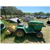 Image 2 : T-T 214 John Deere Tractor c/w Rototiller (Runs) s/n C2141J121992M