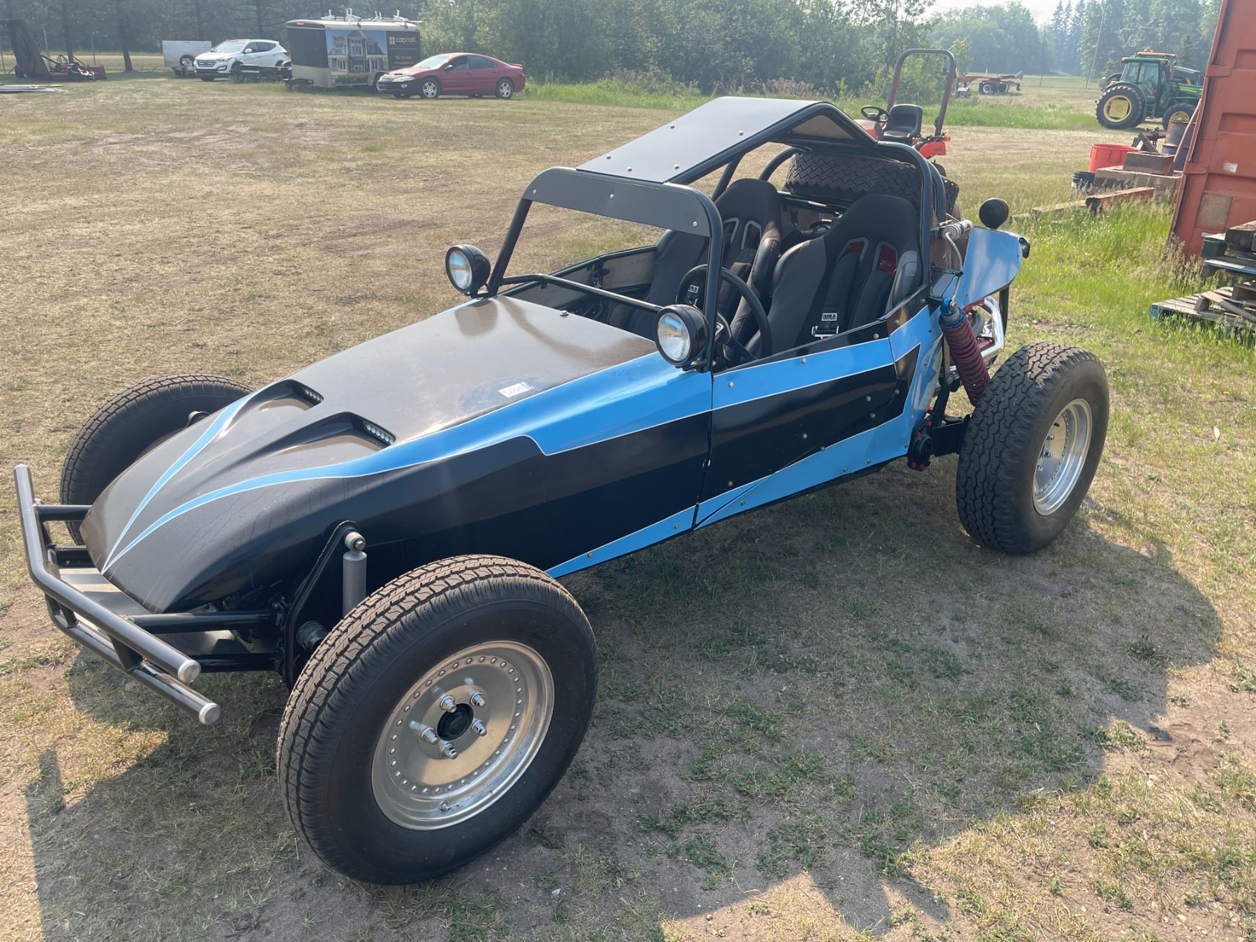 Buggy Header 1985 VW Dune Buggy, 1600 cc Dual Port Motor, 4 spd. Bus transmission ...