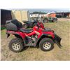Image 4 : 2007 Can-Am Outlander 500 HO c/w snow blade, 12,088 km, SN. 2BVEKHK188V000172, running