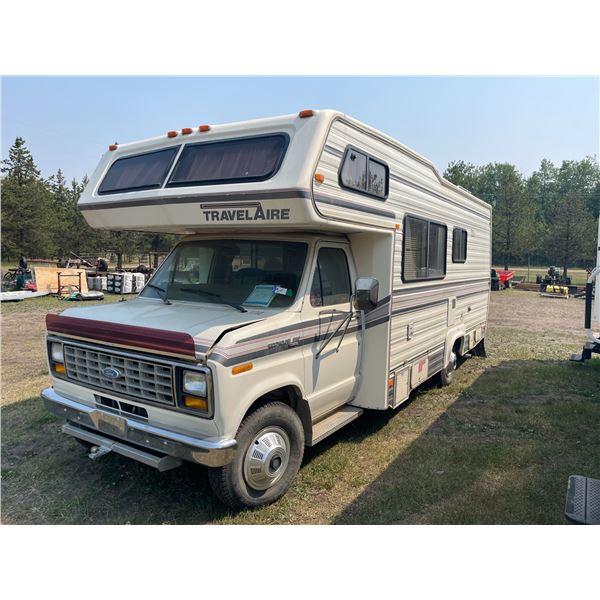 P-1 1986 Ford Motor Home s/n 1FDKE30L0GH489775 460 V8, Auto, On Propane 71,289 orig. kms, Shedded, A