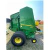 Image 4 : RK 2019 JD 560M Round Baler net wrap, Approx. 6600 Bales, SN. 1E0560MDEKK455776, Shedded, one owner