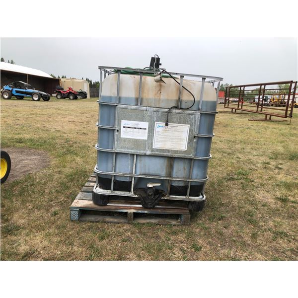 Approx. 900 Litres of Alphatech c/w Transfer Pump