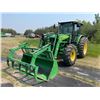 Image 1 : RK GROUP LOT JD 6130 Front Wheel Assist Tractor, 130hp c/w 563 Loader, 7ft. Bucket & Graple 5035 hrs