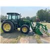 Image 4 : RK GROUP LOT JD 6130 Front Wheel Assist Tractor, 130hp c/w 563 Loader, 7ft. Bucket & Graple 5035 hrs