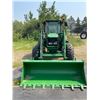 Image 2 : RK GROUP LOT JD 6130 Front Wheel Assist Tractor 130hp c/w 563 Loader & as new 7ft. Tooth Bucket, 408