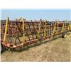 Image 5 : RN Farm King 10 section 5ft. diamond Harrows c/w draw bar (rear left wheel barring needs to be repla