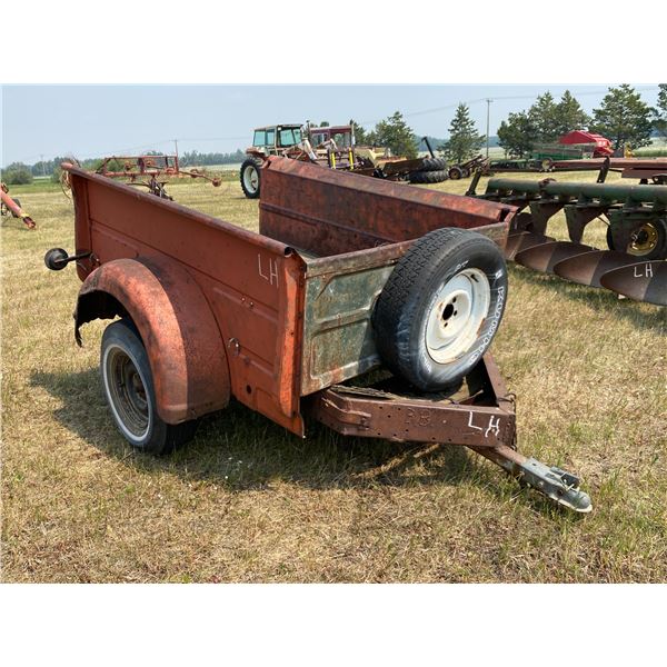 LH Single Axle Trailer 6.5ft. no vin