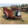 Image 1 : LH Single Axle Trailer 6.5ft. no vin