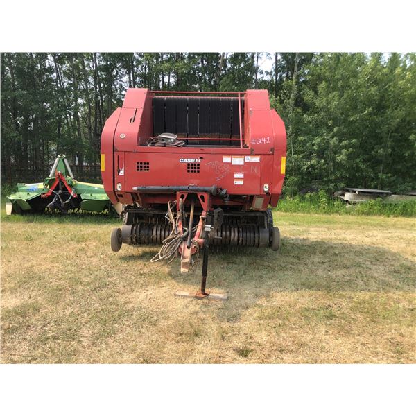 CN Case I.H. RB564 Round Baler, net wrap & twine, approx 17,000 Bales, s/n Y9N041293 Ph: 780-650-227