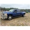 Image 1 : RK 2014 Chevrolet Silverado, 3500 dually Quad cab 4x4, diesel, auto with 45,113 orig. kms, sun roof,