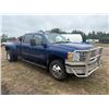 Image 3 : RK 2014 Chevrolet Silverado, 3500 dually Quad cab 4x4, diesel, auto with 45,113 orig. kms, sun roof,