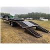 Image 3 : RK SWS 5th wheel ball tandem axle dually, 30' c/w ramps & rachet tie downs, SN. 4UGFG3622BD018967