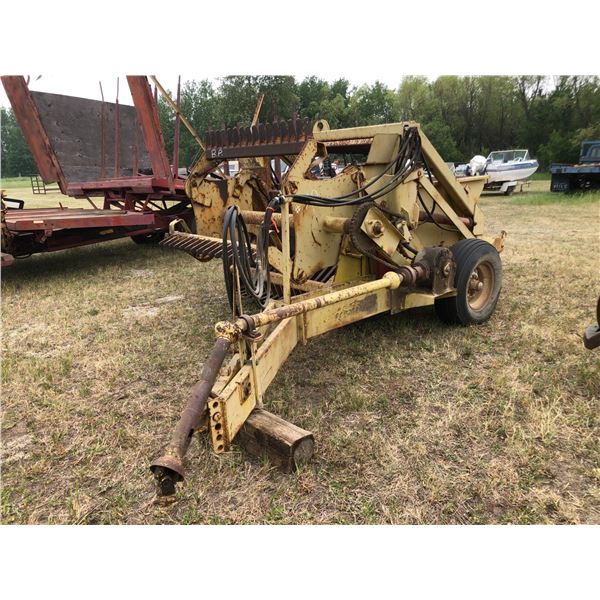 BP Degelman 4 batt P.T.O. Drive Rock Picker (Hi Lift) s/n R5708-6551