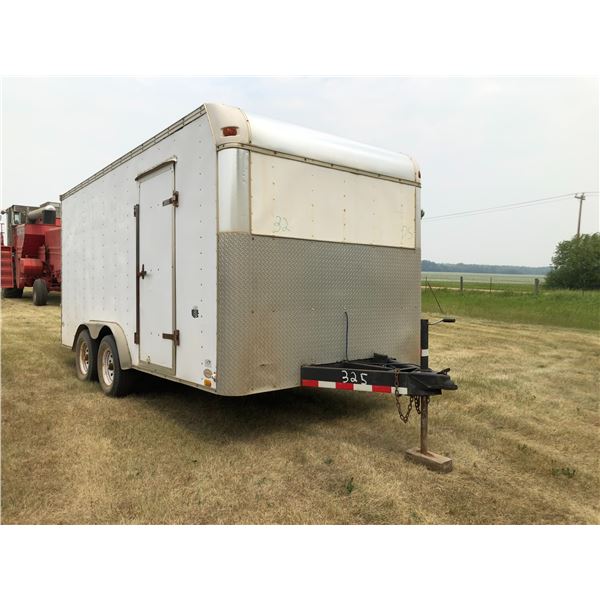 DS 1999 United Expressline, 16ft. Enclosed Trailer, Side Door & Rear Barn Door s/n. 48R500G22X103696