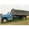 Image 1 : P1 1975 Chevy C65 Grain truck, SN. CCEE665V104197, was driven in last fall, can't start, 16 ft B&Hoi