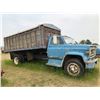 Image 4 : P1 1975 Chevy C65 Grain truck, SN. CCEE665V104197, was driven in last fall, can't start, 16 ft B&Hoi