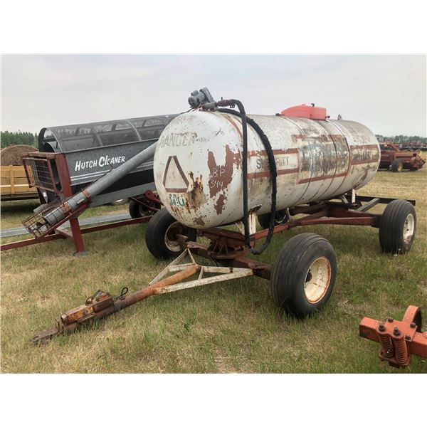 BP 1976 Anhydrous Tank & Steel Framed Wagon 11Lx15 Tires 6 Hole Rims