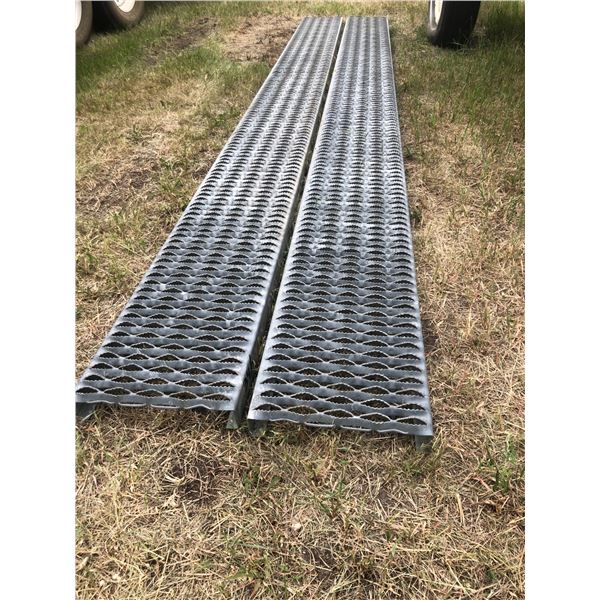 CR 2 Steel Grating 12ft. Long 12in. wide Sell together