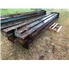 Image 1 : KM (So much each x 6) I-Beams, 6 lengths, 6 in. x 6 in. x 15 ft long