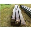 Image 2 : KM (So much each x 6) I-Beams, 6 lengths, 6 in. x 6 in. x 15 ft long