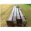 Image 2 : KM (So much each x 8) I-Beams, 8 lengths, 6 in. x 6 in. x 15 ft long
