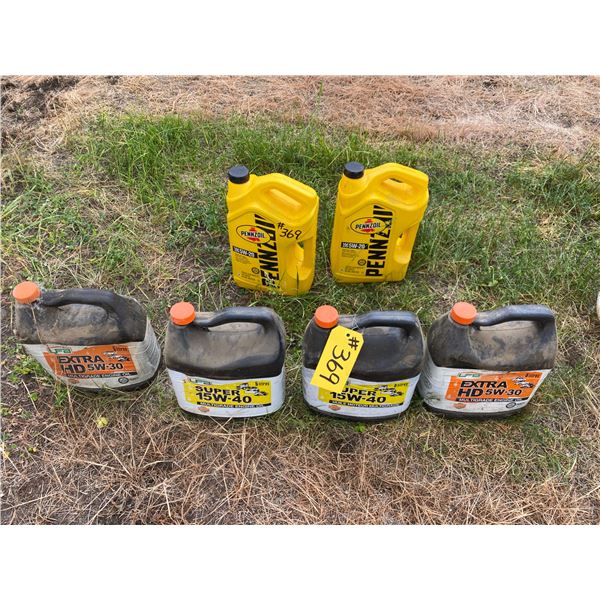 AP. 6 - containers of oil (full)