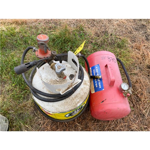 AP. Propane Tank, torch, Air Tank