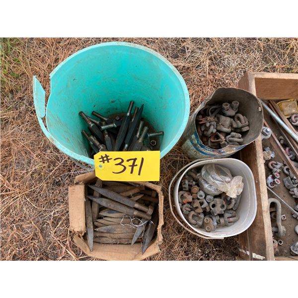 AP. New Harrow teeth, cable clamps