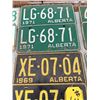 Image 2 : P-1 3 sets of plates: 1969, 1971 & 1972 (All together)