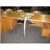 Image 1 : Honey Maple  Executive Desk