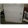 Image 1 : White Kimball  3 Drawer Lateral File Cabinet