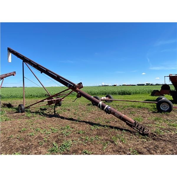Versatile Grain Auger approx. 8in. X 40ft., P.T.O. As Is