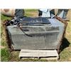Image 4 : 28in. X 52in. Metal Box c/w Mud Flaps, Truck Chains & Pump
