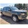 Image 1 : 2006 Honda Ridgeline 4 door Truck, SN. 2HJYK16476H00085, gas, auto, poor windshield, needs repairs,