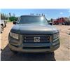 Image 4 : 2006 Honda Ridgeline 4 door Truck, SN. 2HJYK16476H00085, gas, auto, poor windshield, needs repairs,