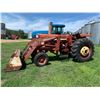 Image 2 : International Hydro 70 Farmall open station tractor c/w International 2250 Loader, showing 4450 hrs,