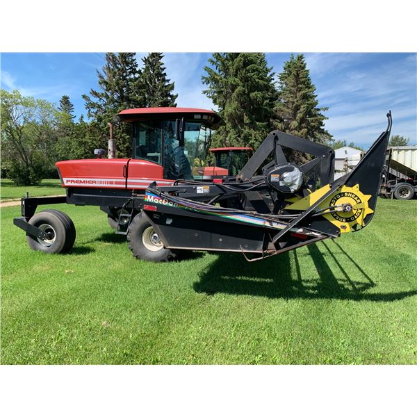 (Lot #'s 49 & 50 are a Group Lot) 2002 MACDON/PREMIER 2940 SWATHER, SN. 144898, 94030 (header), Mode