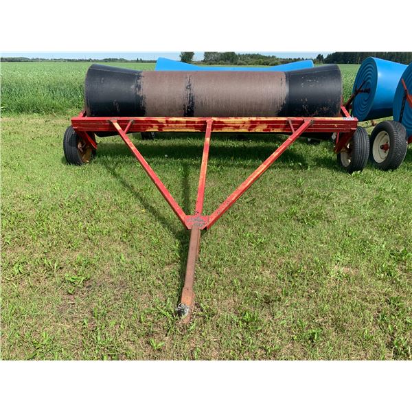 SWATH ROLLER - HOME BUILT, black metal